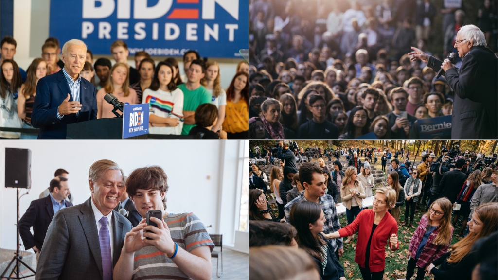 Presidential candidates campaign at Dartmouth